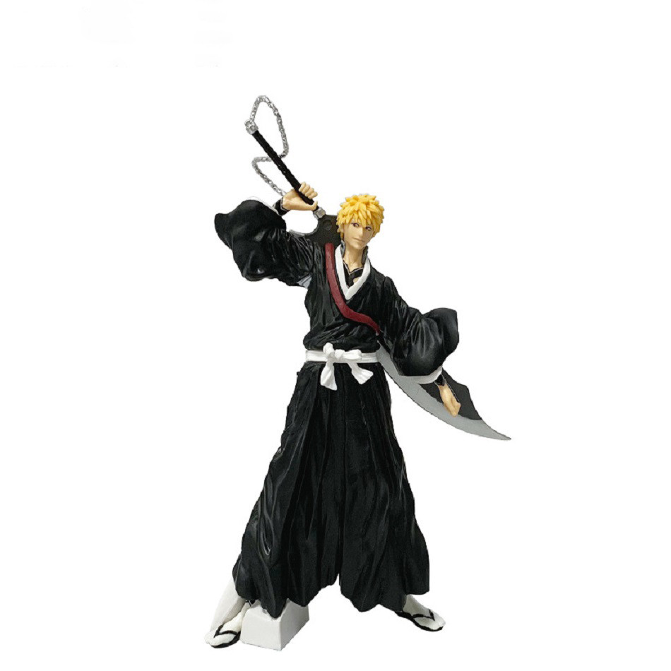 21cm Bleach Anime Figure Kurosaki Ichigo Action Figure Aizen Sousuke/Hitsugaya Toushirou Figurine