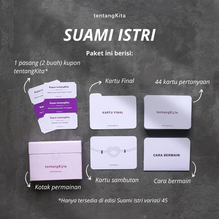 NEW TENTANG KITA EDISI SUAMI ISTRI LEVEL 1 CARD GAME