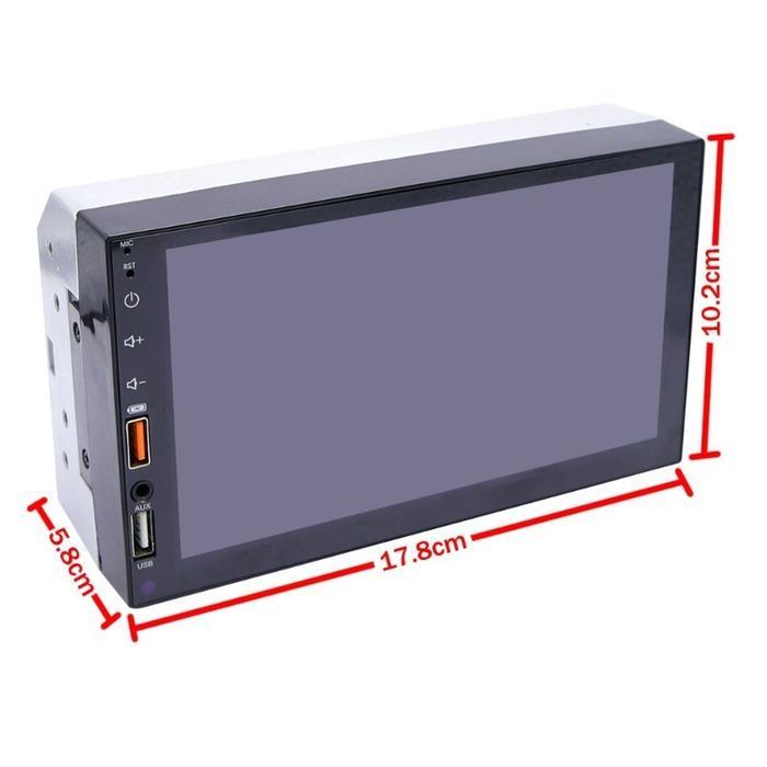 7020 7018B 7021 7023 BCarstorm 7 Inch Double Din Head Unit MP5 Player Touch Screen Bluetooth Head