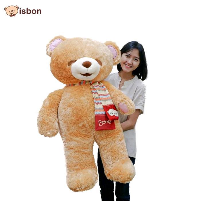 Minis0 - BONEY BONITA BEAR SIZE 97,5CM BONEKA BERGARANSI SEUMUR HIDUP ISBON ISTANABONEKA