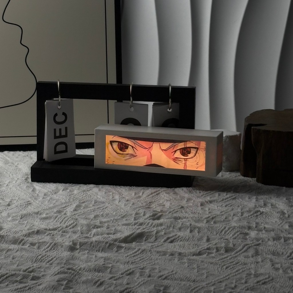 Anime 3D Motion Light Box for Bedroom Decor Birthday Gift Manga Box Desk Table Lamp Night light