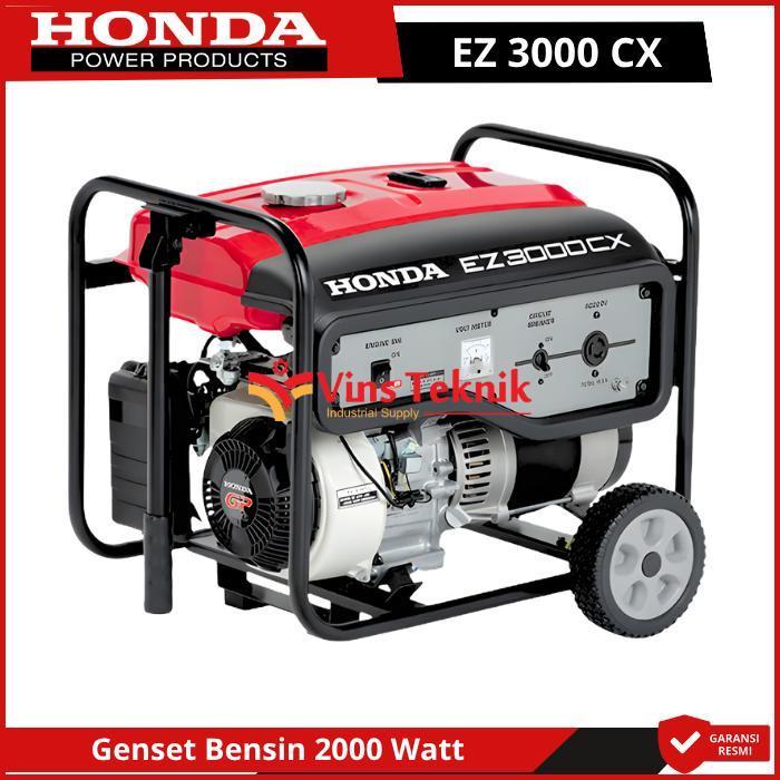 TERBARUUU HONDA EZ3000CX Mesin Genset Listrik Genset Bensin Generator Genset 2.000Watt EZ 3000 CX