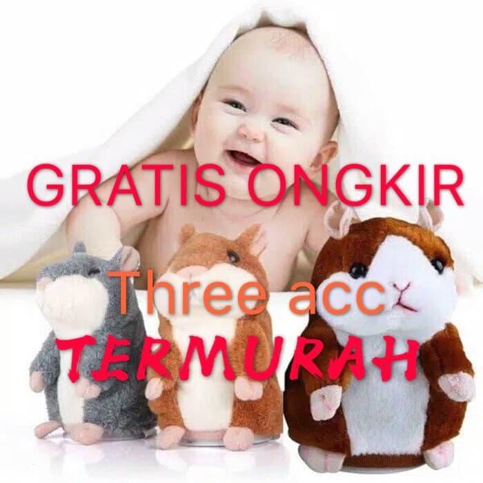 boneka hamster bisa bicara talking hamster