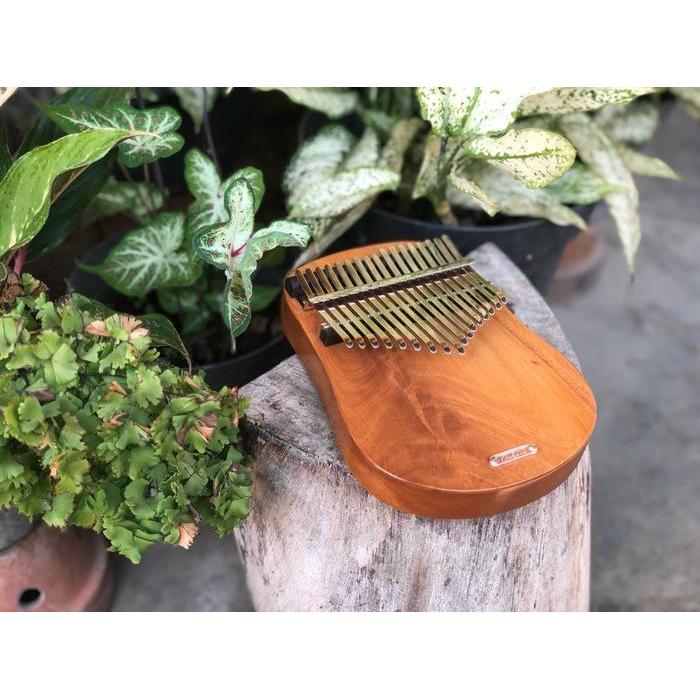 Promo Gaharu Kalimba Gk17Dm (Tines Reguler, Mahogany Wood, Tuning C=Do) Terlaris