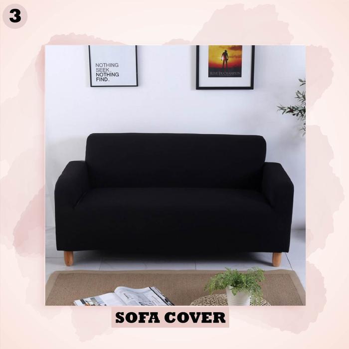 SARUNG SOFA / SOFA COVER WARNA POLOS