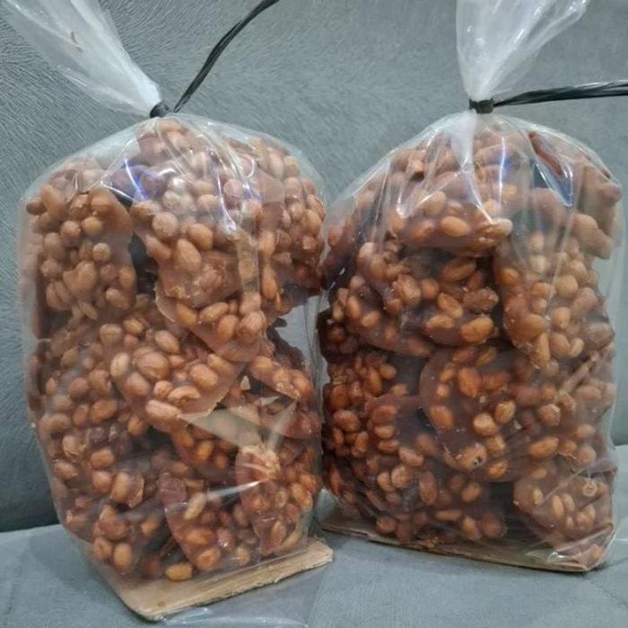 Ampyang Kacang Gula Merah Jahe Enting-Enting Kacang Manis Legit Gula Jawa Asli Jajan Jadul Kacang