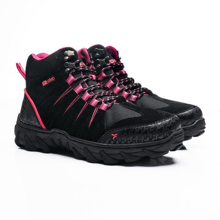 Eiger Sport - Sepatu Hiking Sepatu Gunung Boots Pria Wanita Cewek Women Fast High Pink Original