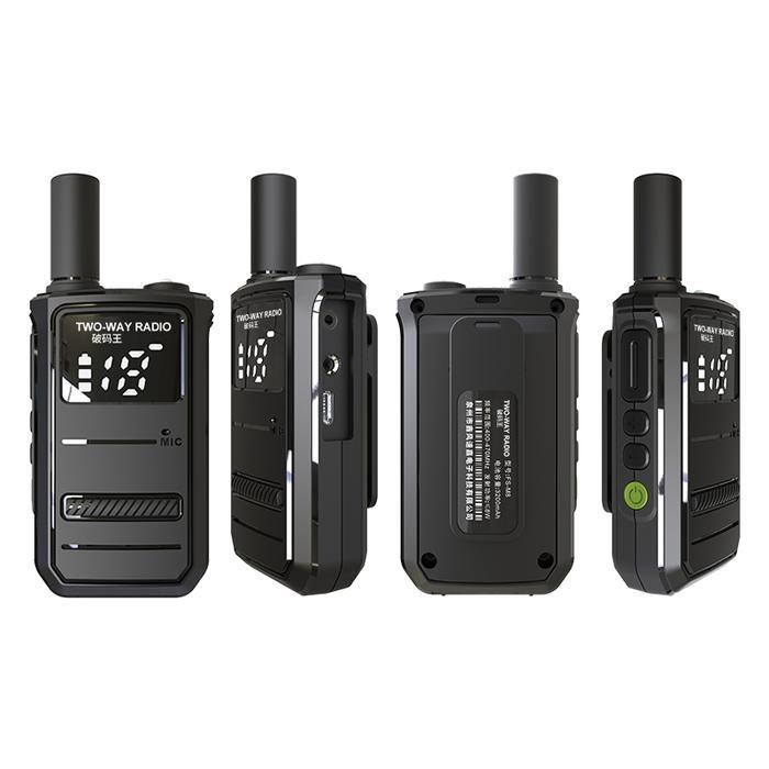 NEW Walkie Talkie HT MORQTOLA M8 Jarak Jauh 1km dengan Baterai 2200mAh - 16 Saluran, Rentang