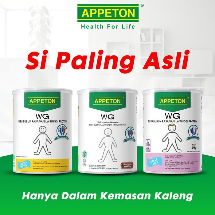 Susu Appeton Wg Dewasa 450Gr Rasa Vanilla