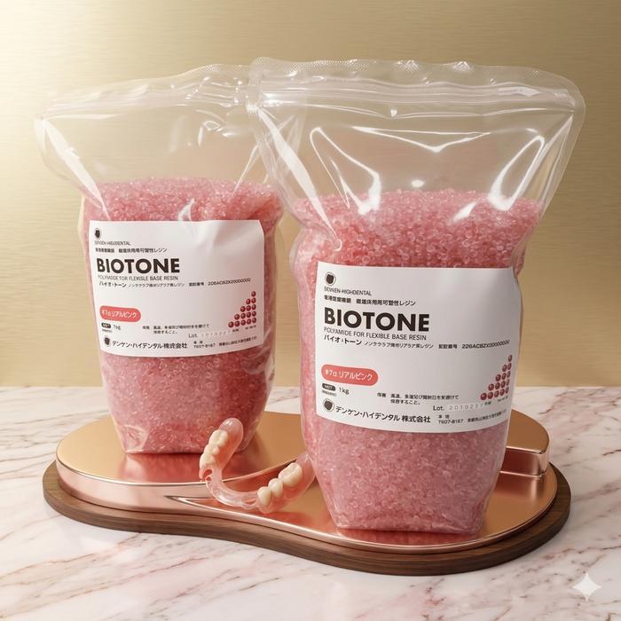 Bahan Gigi Biotone / Polyamide 1Kg