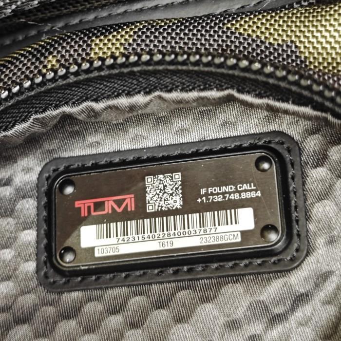 TUMI ALPHA BRAVO LONDON LEATHER ORIGINAL PRELOVED KONDISI 98% MULUS TAS GENDONG RANSEL Terlaris