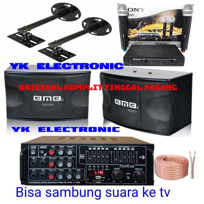 paket karaoke bmb 8 inch original bluetooth