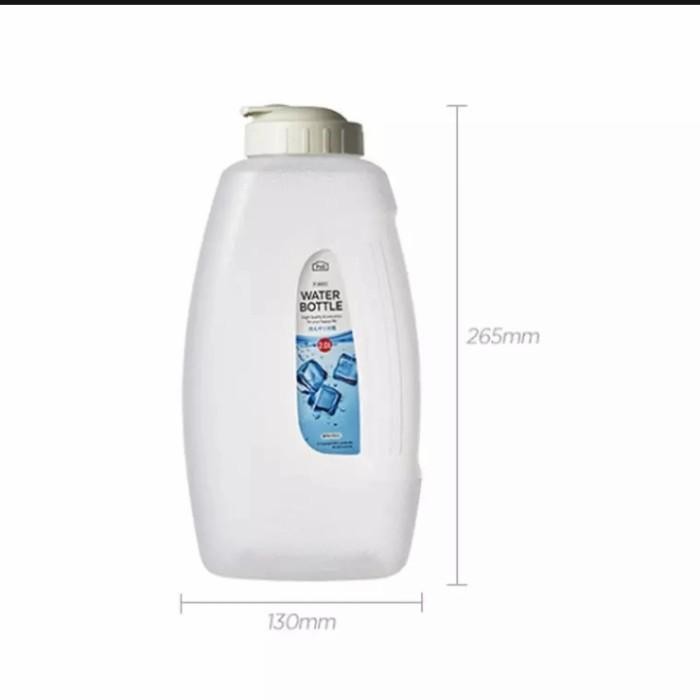 botol minum lock n lock P&Q water jug 2liter PUTIH 2000ml lock&lock