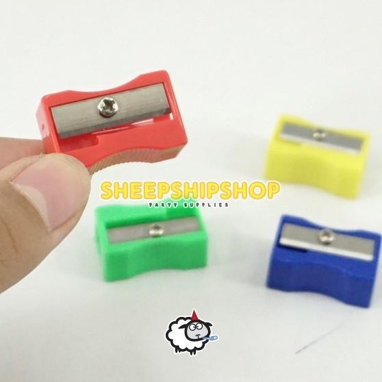 

hanya disini] ( ECERAN ) SERUTAN PENSIL Rautan Pensil Kecil Warna Warni