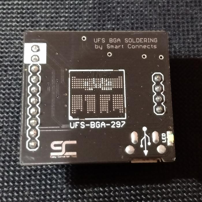 BGA SOLDERING UFS 153 DGN EXTERNAL POWER VCC 2.6V VCCQ2 1.8V VCCQ 1.2