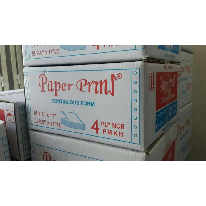 

NEW PRODUK CONTINUOUS FORM PAPER PRINS 9.5"X11" - 4 PLY WARUNG ARA67