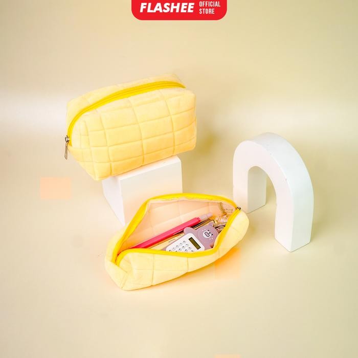 

Tempat Pensil Bulu Kotak pensil sekolah warna Pastel Bentuk lucu