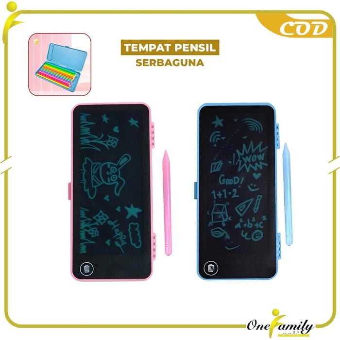 

[COD] OFM A115 Drawing Box 2IN1 Kotak Pensil dan Papan Coret Kreatif Peralatan Sekolah