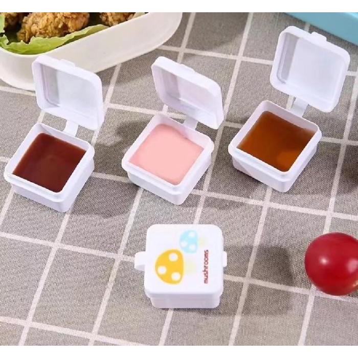 Sauce Cup Bento Wadah Saos Sambal Tomat Mini Lucu