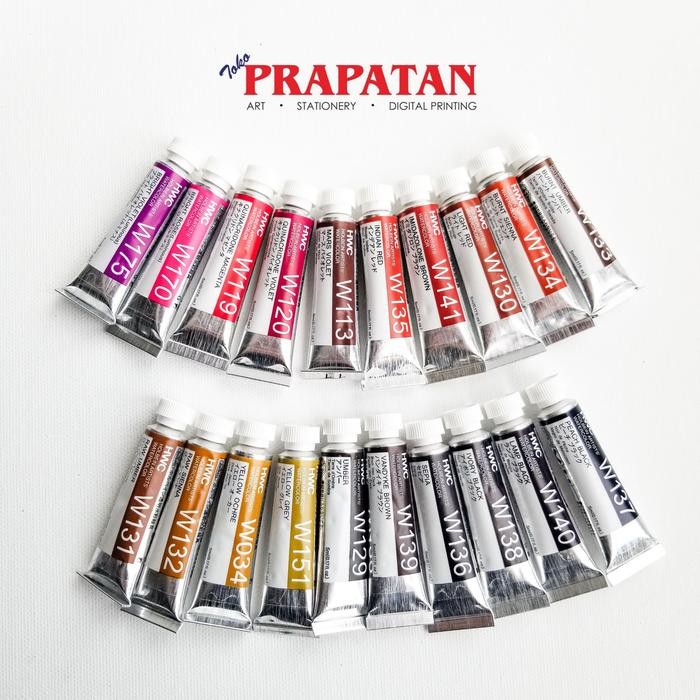 

Pilihan- Holbein Artists Watercolor 5Ml Violet/Brown Collection