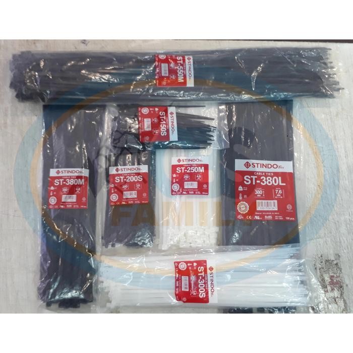 

Stindo Kabel Ties 45Cm St450Xl / Insulok Panjang 45Cm Tebal 9Mm