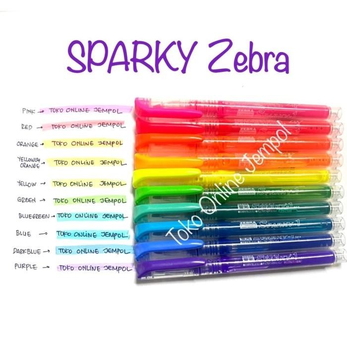 

Sparky Zebra Highlighter Sparky-1 Spidol Marker ATK0996ZB