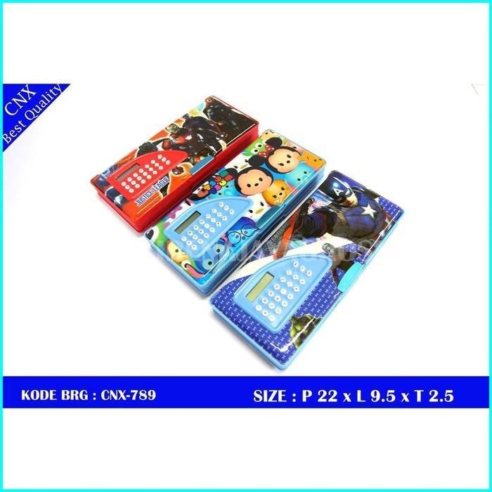

TEMPAT PENSIL KOTAK PENSIL PENCIL CASE KALKULATOR CEWEK COWOK CNX 789