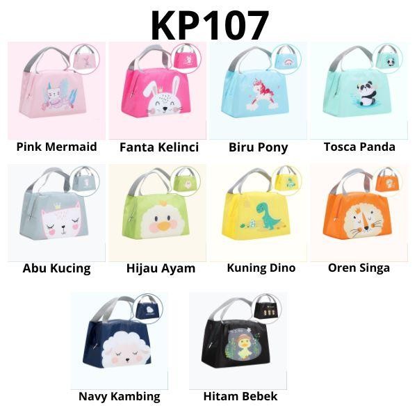 

KP107 - TAS BEKAL MAKANAN ANAK LUNCH BAG TEMPAT BEKAL ANAK TEMPAT PENYIMPANAN MAKANAN TAS LUNCH BOX