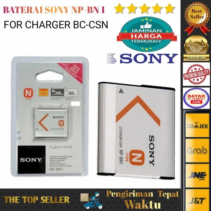 BATERAI SONY NP-BN1 BATRE CYBERSHOT DSC BATTERY W320 W560 W570 T99 NEW