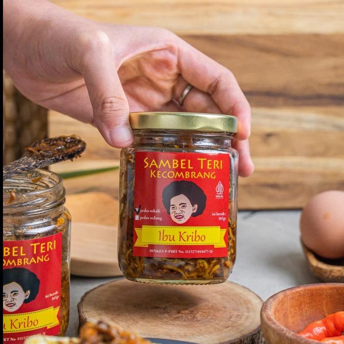 

ASLI Sambel Teri Kecombrang Ibu Kribo READY STOCK