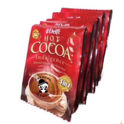

Pilihan- (Rencengan) Delfi Hot Cocoa Indulgence 25 Gr X 10 Sachet Coklat Bubuk
