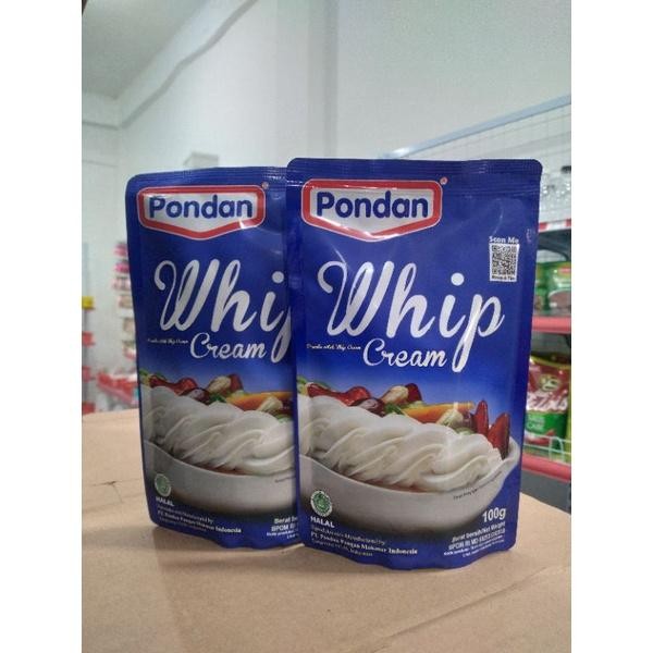 

Pilihan- Pondan Whipping Cream Bubuk Pouch 100Gr, Praktis & Simple Dipakai