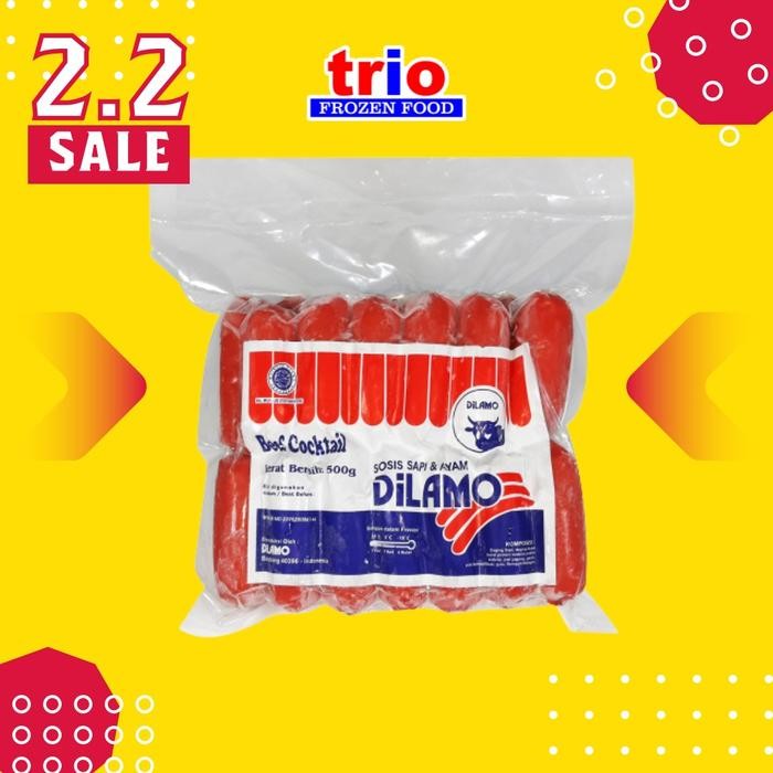 

Pilihan- Dilamo Beef Cocktail / Sosis Sapi 500Gr