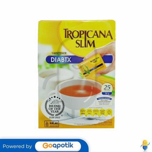 

TROPICANA SLIM DIABETES BOX 25 SACHET