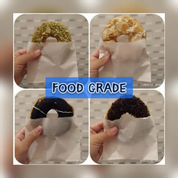 

Pilihan- Fry Bag ~ Kantong Kertas Donat, Kentang Goreng Uk. 10,5 X 11 (100 Pcs)