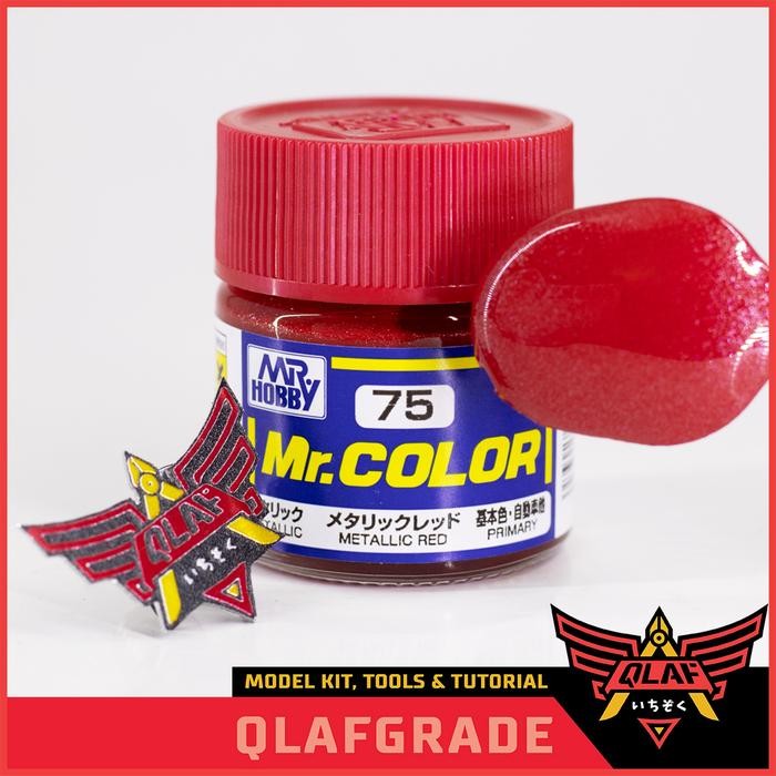 

Mr Color METALLIC RED C75 C 75 cat gundam model kit airbrush