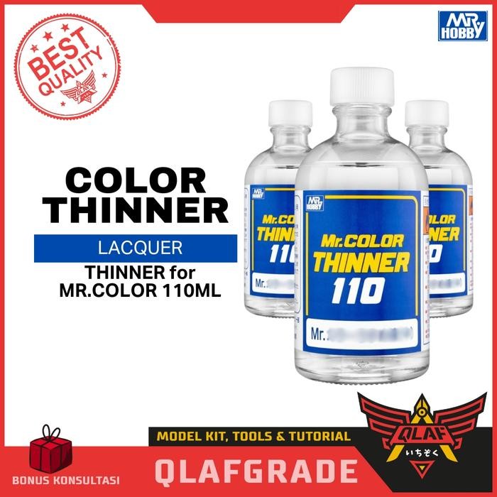 

THINNER LACQUER - MR COLOR THINNER 110ml Mr Hobby gundam