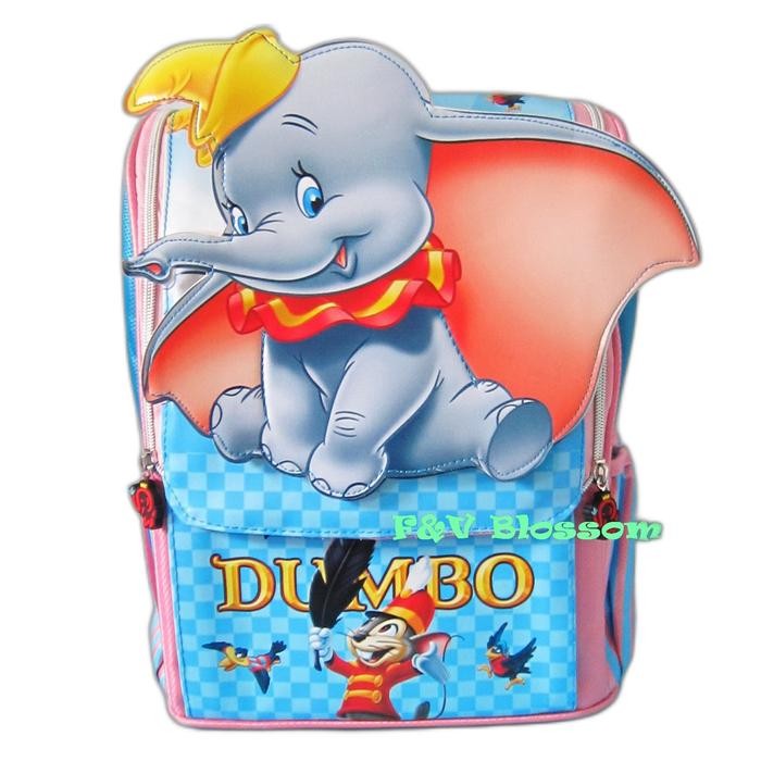 ORIGINAL Tas Sekolah Anak Ransel Backpack TK Jepang Disney DUMBO READY STOCK