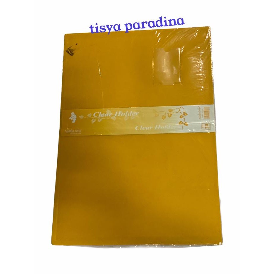 

Clear Holder 20 Folio Agatha Felix