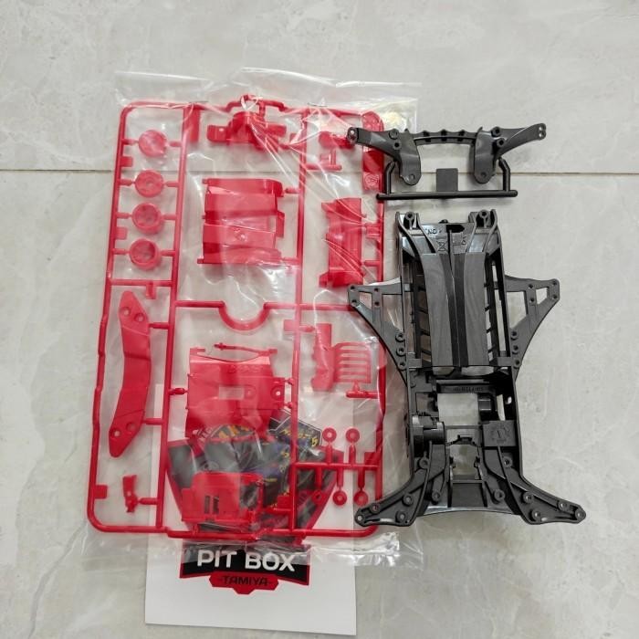 Tamiya Chassis Fma Abu + Akar + Gearbox Loose Part Ori
