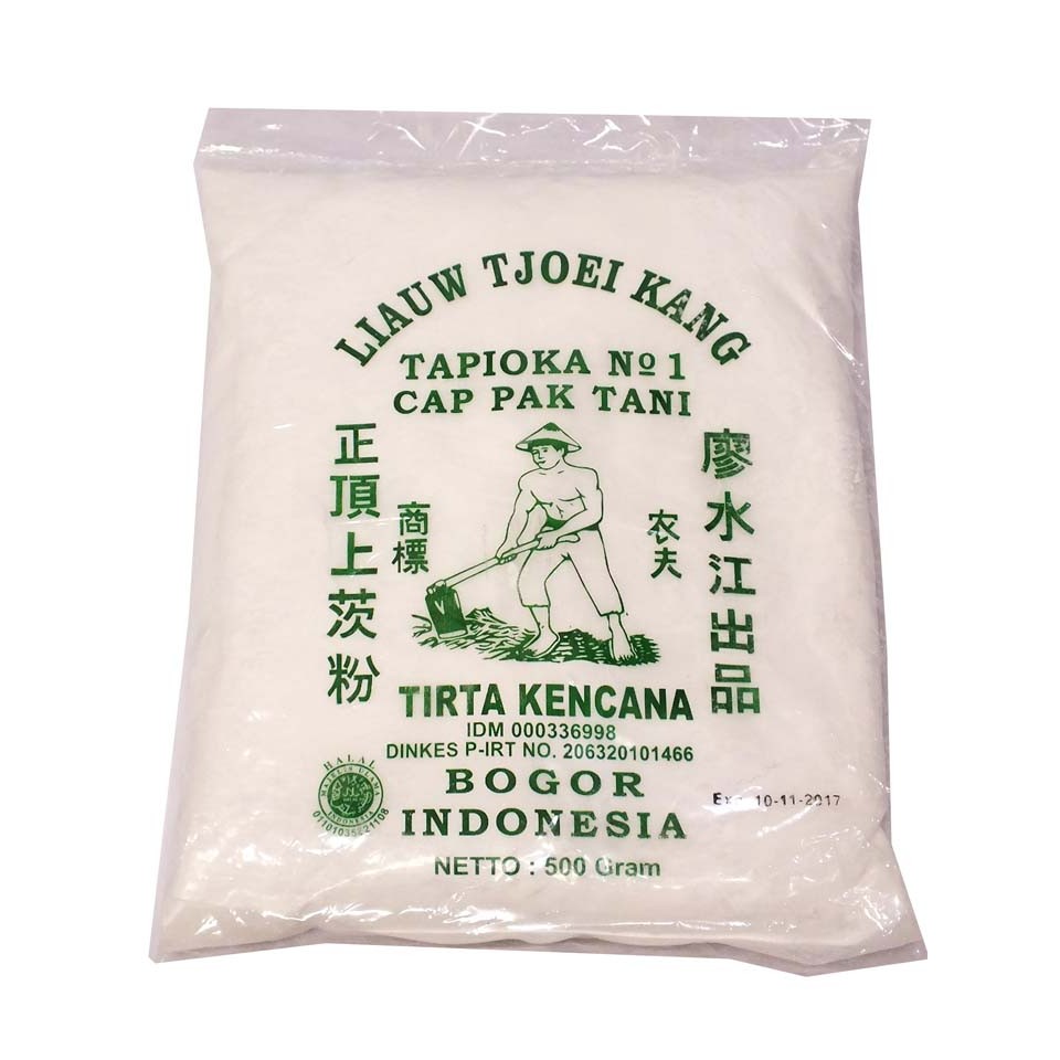 

S46629 CAP PAK TANI LIAUW TJOEI KANG TEPUNG KANJI 500GR PACK MAJU BERSAMA (20250910)
