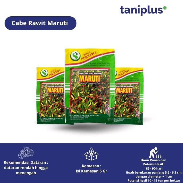 Cabe Rawit Maruti 5 gr - Benih Hortikultura