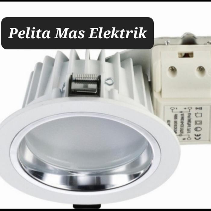 Terpopuler Lampu Nero Nerolight 4" 9W 9Watt Round Recessed Downlight Panel 4Inch Terlariss 