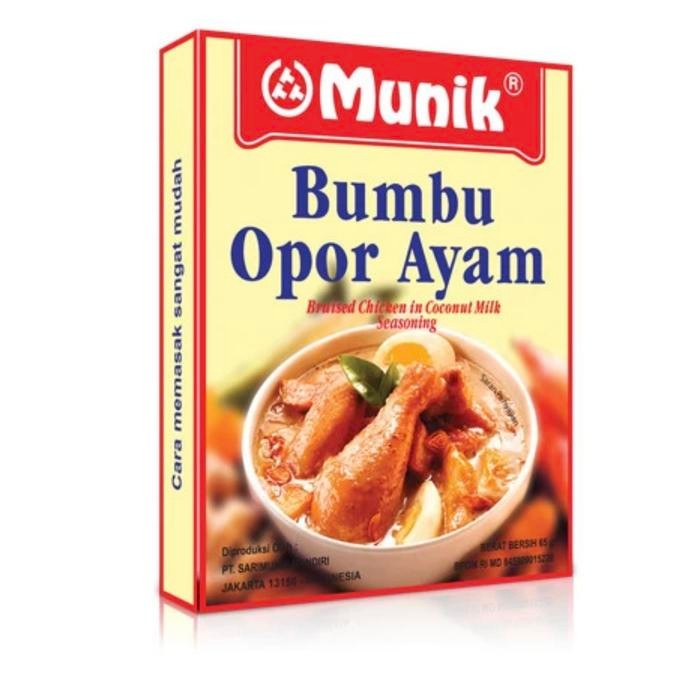 

Stok Baru Bumbu Munik Opor Ayam 65 grm