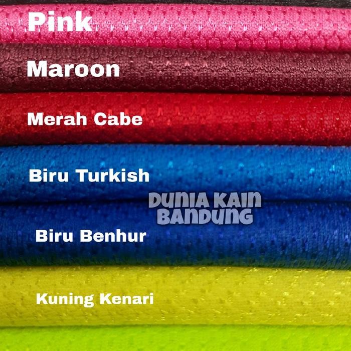 Pilihan- Bahan Kain Drifit Grade Ori / Mu Dryfit