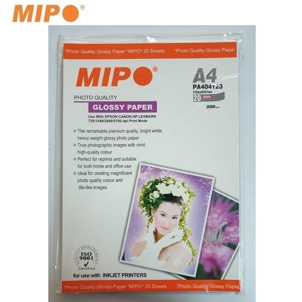

MIPO Premium Inkjet Photo Paper 260gram