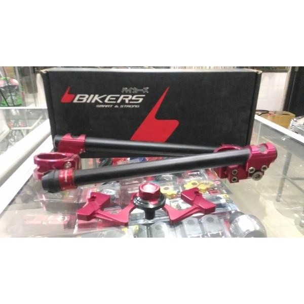 Ready Stang Jepit Bikers Ninja 250 Fi Ninja 250 Karbu Stang Jepit Set Biker