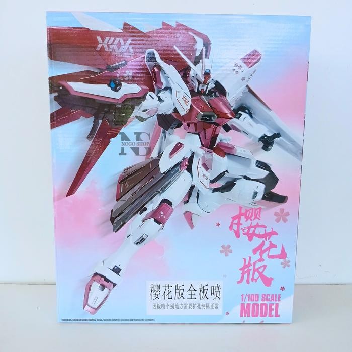 Pilihan- Mg Sakura Freedom Pink 6650 1/100 Daban Master Grade Model Kit