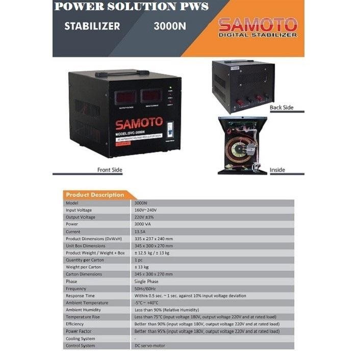 Sale Stabilizer Digital 3000 Stabilizer Penstabil Listrik Rumah Terlariss 