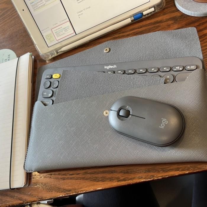 ASLI Case Keyboard Logitech K480 Keyboard BagCover Sarung Keyboard Logitech READY STOCK